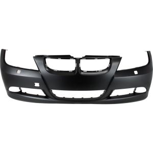 BMW BMW 3 (SEDAN) FRONT BUMPER COVER PRIMED (W/O SENSOR)(W/WASHER) **CAPA** OEM#51117170052 2006-2008 PL#BM1000179C