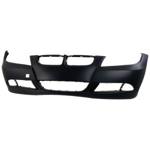BMW BMW 3 (SEDAN) FRONT BUMPER COVER PRIMED (WO/SENSOR)(W/O WASHER) **CAPA** OEM#51117140859 2006-2008 PL#BM1000180C