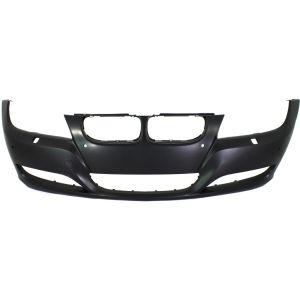 BMW BMW 3 (SEDAN) FRONT BUMPER COVER PRIMED (W/ SENSOR)(W/WASHER)(WO/M) OEM#51117226712 2009-2011 PL#BM1000209