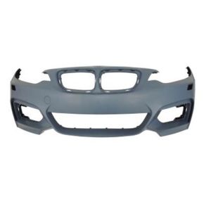 BMW BMW 2 2DOORS/CONV FRONT BUMPER COVER PRIMED (W/ WASH WO/PK SNSR WO/PK ASSIST)(W/M SPORT)(M MDL) **CAPA** OEM#51118058095 2015-2021 PL#BM1000330C