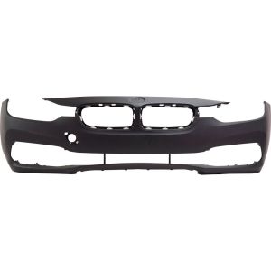 BMW BMW 3 (SEDAN) FRONT BUMPER COVER PRIMED WO/WASH WO/M SPORT (STANDARD/MODERN) OEM#51117445105 2016-2018 PL#BM1000425