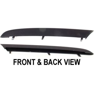 BMW BMW 3 (SEDAN)  FRONT BUMPER LOWER FINISHER OUTER LEFT (Driver Side) (BLACK)(325/328) OEM#51117134091 2006-2008 PL#BM1046115