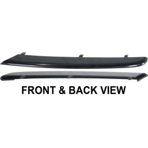BMW BMW 3 (SEDAN)  FRONT BUMPER LOWER FINISHER OUTER RIGHT (Passenger Side) (BLACK)(325/328) OEM#51117134092 2006-2008 PL#BM1047115