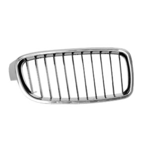 BMW BMW 3 (SEDAN) GRILLE RIGHT (Passenger Side) CHROME FRAME /BLK INNER(11 BAR)(STANDARD) OEM#51137255412 2012-2018 PL#BM1200231