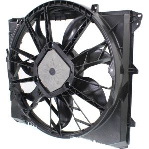 BMW BMW 1 SERIES COUPE/CONVERTIBLE RADIATOR FAN ASSEMBLY (128I CP)(WO/SULEV)(W/ WARM CLIMATEOPTION) OEM#17427562080 2008-2013 PL#BM3117101
