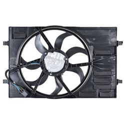 VOLKSWAGEN GTI RADIATOR & A/C FAN ASSEMBLY (SINGLE FAN) (TO 4-20-15) OEM#5Q0121203CE 2015-2021 PL#AU3115116