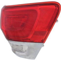 JEEP GRAND CHEROKEE TAIL LAMP ASSEMBLY RIGHT (Passenger Side) CHROME INSERT OEM#68110016AF 2014-2021 PL#CH2805106
