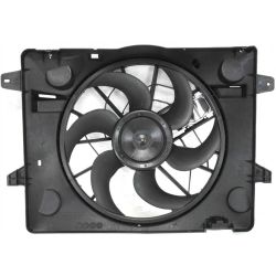 LINCOLN TOWN CAR RADIATOR & A/C FAN ASSEMBLY (SINGLE FAN) OEM#3W1Z8C607BD 2003-2005 PL#FO3115149