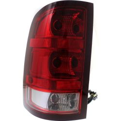 GM TRUCKS & VANS SIERRA/PU 1500 (GMC) TAIL LAMP ASSEMBLY LEFT (Driver Side)(EXC DENALI)(921 BACK UP BULB) **CAPA** OEM#20840273 2010-2011 PL#GM2800250C