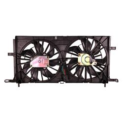 PONTIAC MONTANA SV6 RADIATOR & A/C FAN ASSY (3.5L)(W/REAR A/C)(DUAL FAN) OEM#15875026-PFM 2005-2006 PL#GM3115194