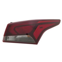 HYUNDAI ACCENT SEDAN TAIL LAMP ASSY RIGHT (Passenger Side) OUTER (BULBS) **CAPA** OEM#92402J0010 2018-2022 PL#HY2805156C