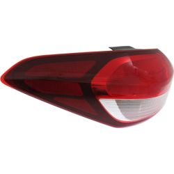 KIA FORTE SEDAN TAIL LAMP ASSEMBLY LEFT (Driver Side) (BULB TYPE)**CAPA** OEM#92401B0600 2017-2018 PL#KI2804134C
