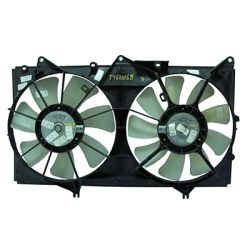 TOYOTA SOLARA RADIATOR & A/C FAN ASSY (V6)(DUAL FAN) OEM#167110A170-PFM 2004-2008 PL#LX3115107