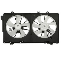 MAZDA CX-5 RADIATOR & A/C FAN ASSY(DUAL FAN)(2.0/2.5L) OEM#PYFV15025 2017-2025 PL#MA3115174