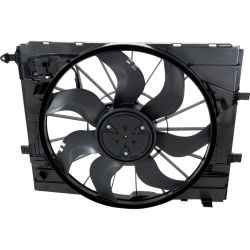 MERCEDES-BENZ GLC-COUPE (253) RADIATOR & A/C FAN ASSY (SINGLE FAN)(2.0L) OEM#999063902 2018-2023 PL#MB3115137