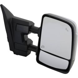 NISSAN TITAN XD DOOR MIRROR RIGHT (Passenger Side) PWR/HTD/SIGNAL/PUDDLE (W/BSM)(CHROME CVR)(TOWING)(CREWCAB)(WO/DIMMING) OEM#96301EZ91E-PFM 2016-2019 PL#NI1321309