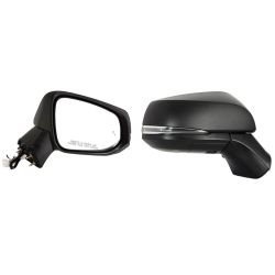 TOYOTA RAV4 DOOR MIRROR RIGHT (Passenger Side) PWR/HTD/SIGNAL/PUDDLE (W/BSD)(WO/CAMERA)(PTM-CVR)(JAPAN ) OEM#8791042E51-PFM 2019-2024 PL#TO1321423