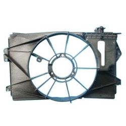 TOYOTA COROLLA/SEDAN  RADIATOR FAN SHROUD W/RESERVOIR OEM#167110D072 2003-2008 PL#TO3110134