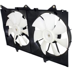 TOYOTA SOLARA RADIATOR & A/C FAN ASSY (V6)(USA BUILT)(DUAL FAN) OEM#163630A180-PFM 2004-2006 PL#TO3115129