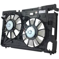 TOYOTA PRIUS PLUG-IN (1.8L) RADIATOR & A/C FAN ASSEMBLY (DUAL FAN) W/UPPER SHROUD OEM#1671137040-PFM 2012-2015 PL#TO3115159