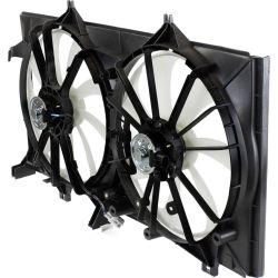 TOYOTA CAMRY RADIATOR & A/C FAN ASSEMBLY (L4)(DUAL FAN) OEM#167110V100-PFM 2012-2014 PL#TO3115169