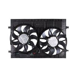 VOLKSWAGEN ATLAS  RADIATOR & A/C FAN ASSY (DUAL FAN)(WO/ TRAILER HITCH) OEM#3QF121207-PFM 2018-2023 PL#VW3115122