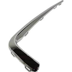 ACURA MDX  FRONT BUMPER COVER MLDG SIDE CHROME RIGHT (EXC A-SPEC)**CAPA** OEM#71104TZ5A00 2017-2020 PL#AC1047102C